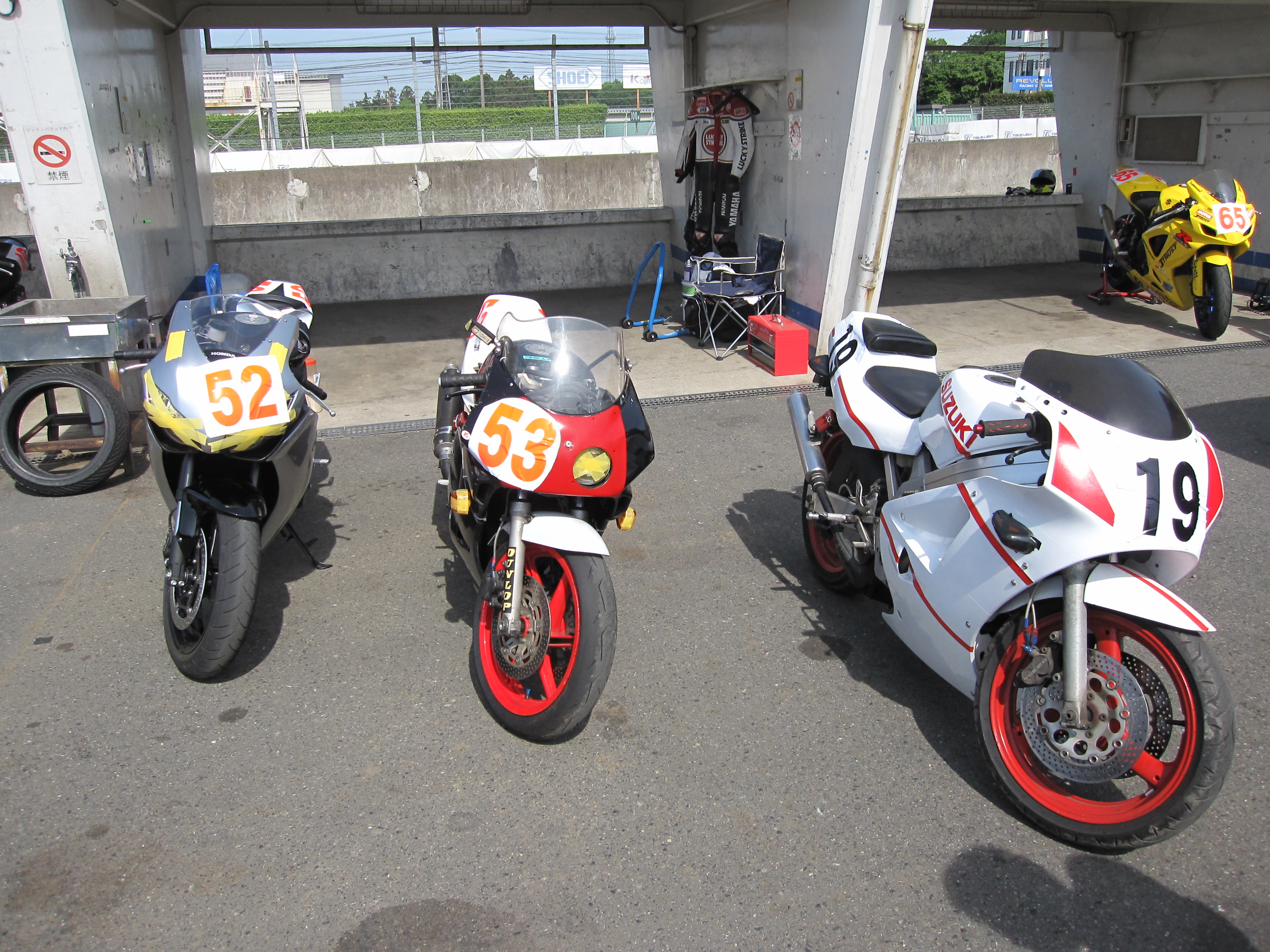 筑波サーキットにて・・・