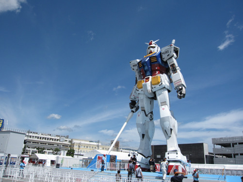 噂のガンダムに会ってきました。