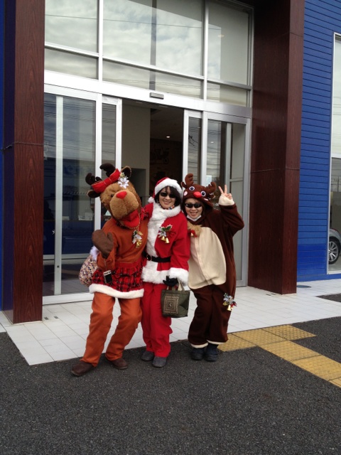 Merry X'mas in プジョー水戸♪