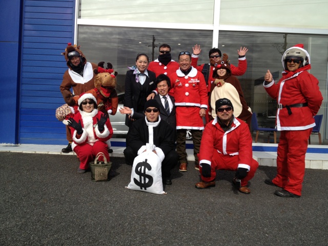 Merry X'mas in プジョー水戸♪
