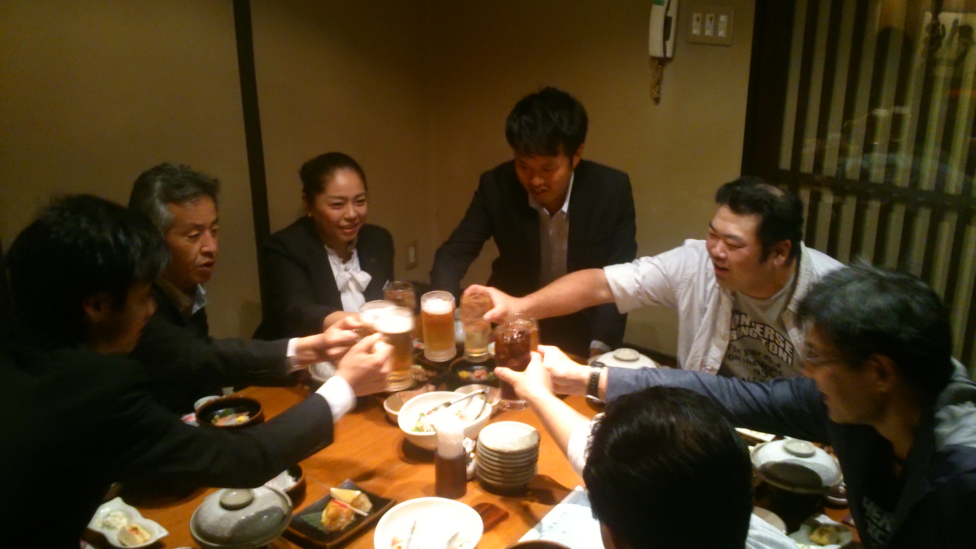 新入社員　歓迎会