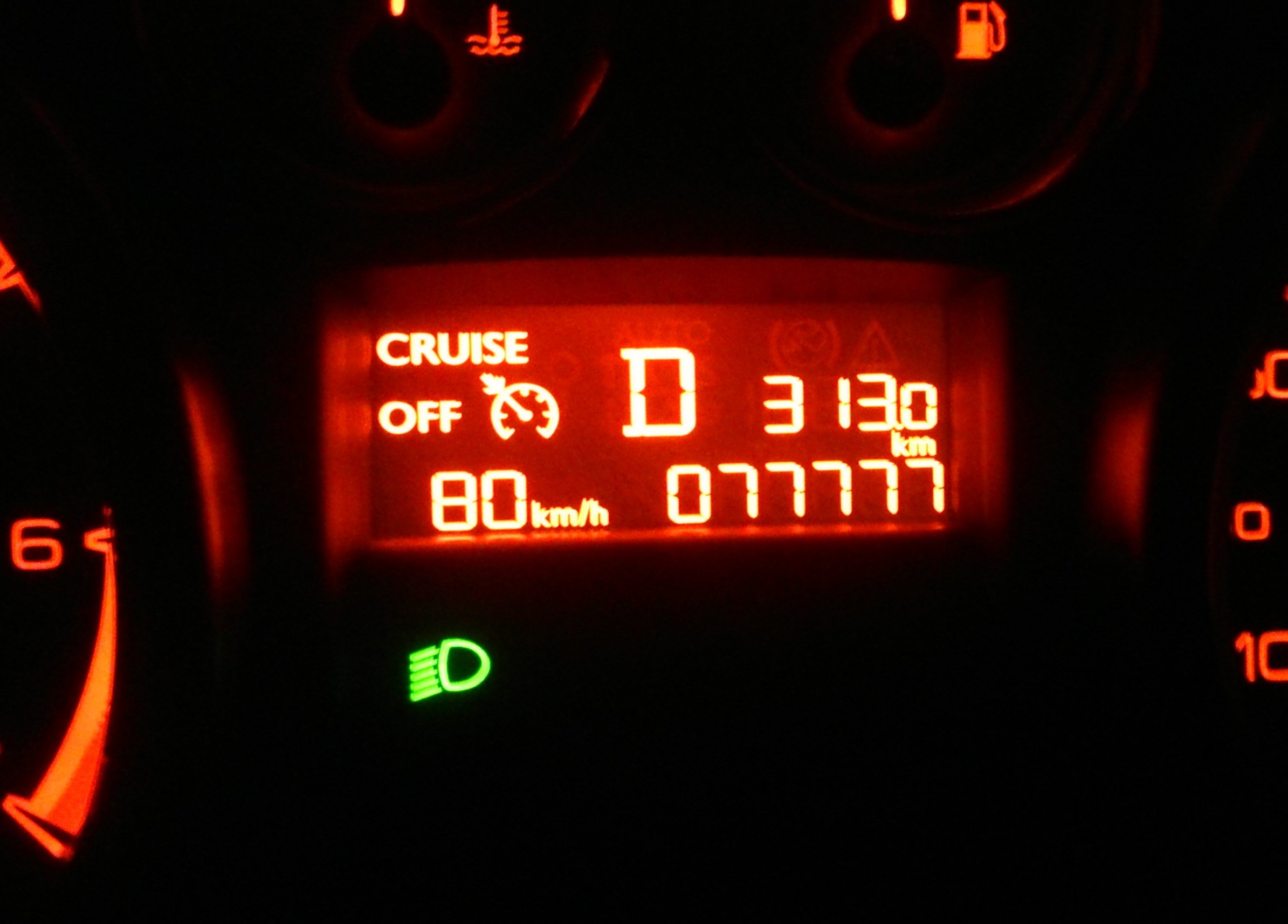 77,777㎞