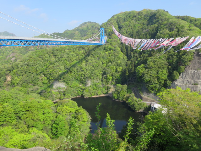 竜神峡鯉のぼりまつり
