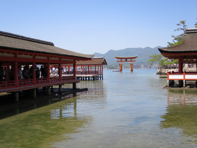 世界遺産　厳島神社