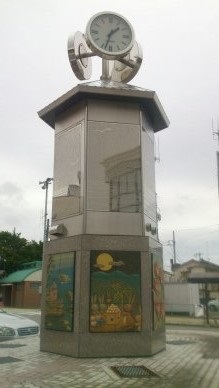 北茨城市　磯原からくり時計