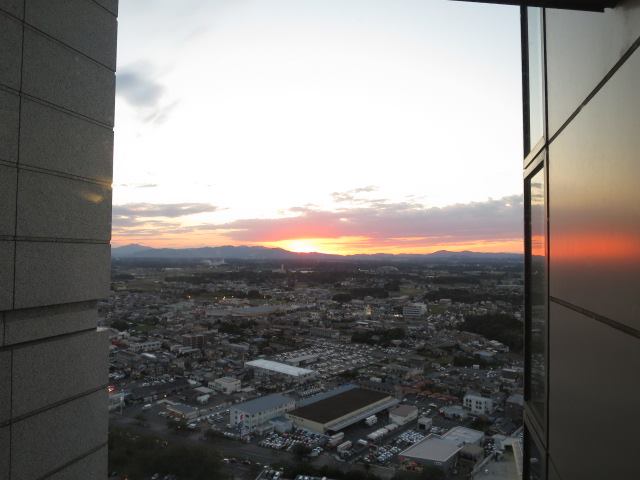 夕暮れ模様