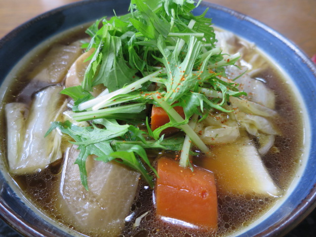新そばを食べにでかけました。