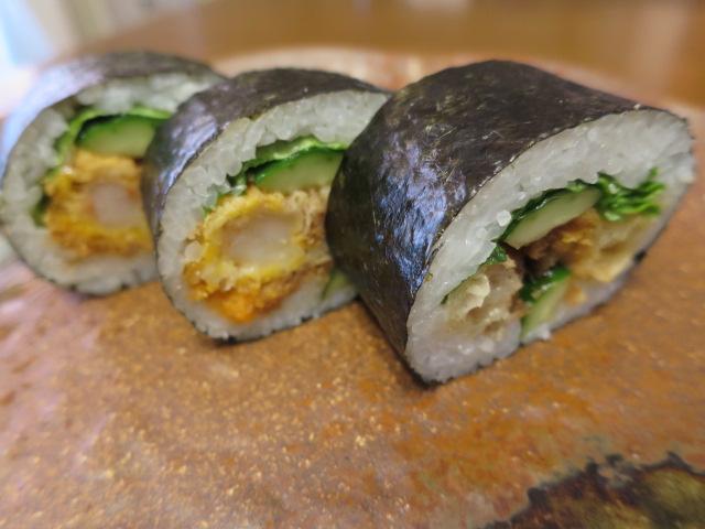 海老フライ恵方巻