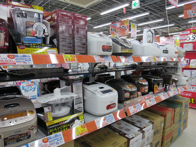 電器店を訪ねました。