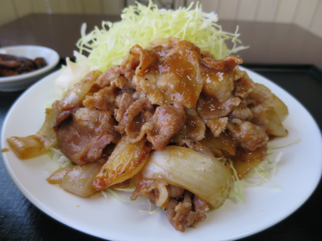 つくば市　しょうが焼専門店