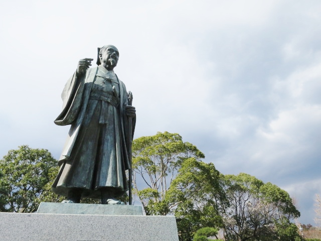 水戸市　千波公園　梅ソフトクリーム