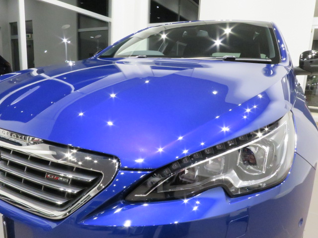 PEUGEOT 308 GT Lineを展示しました。