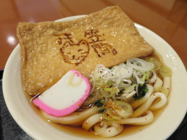 笠間稲荷のきつねうどん