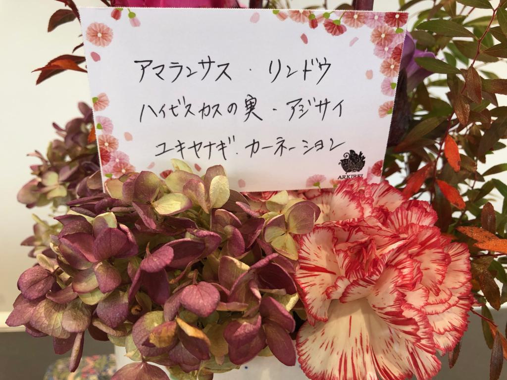 ✧今週のお花✧