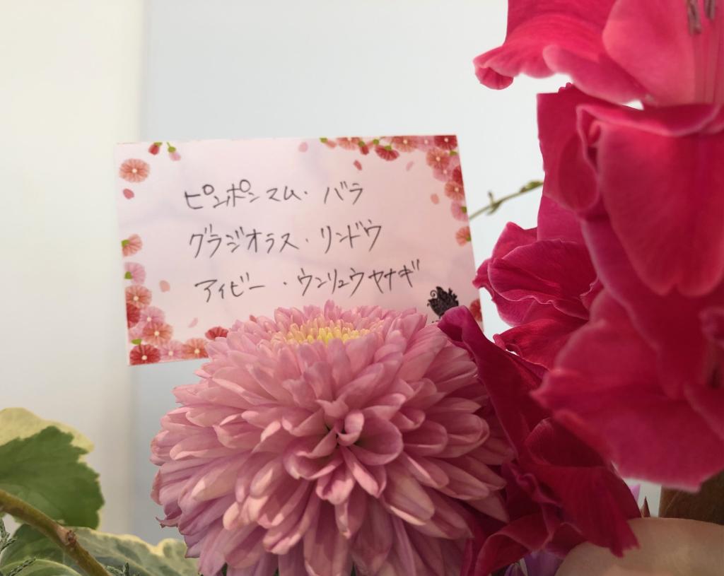 ❁今週のお花❁