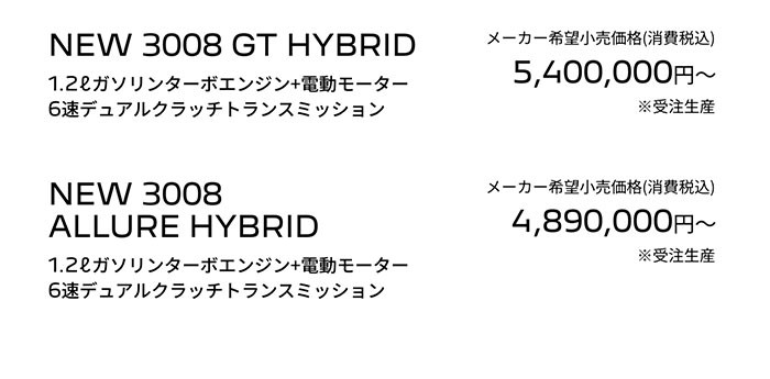 🦁PEUGEOT 3008 COTY 10 ベスト受賞キャンペーン🦁