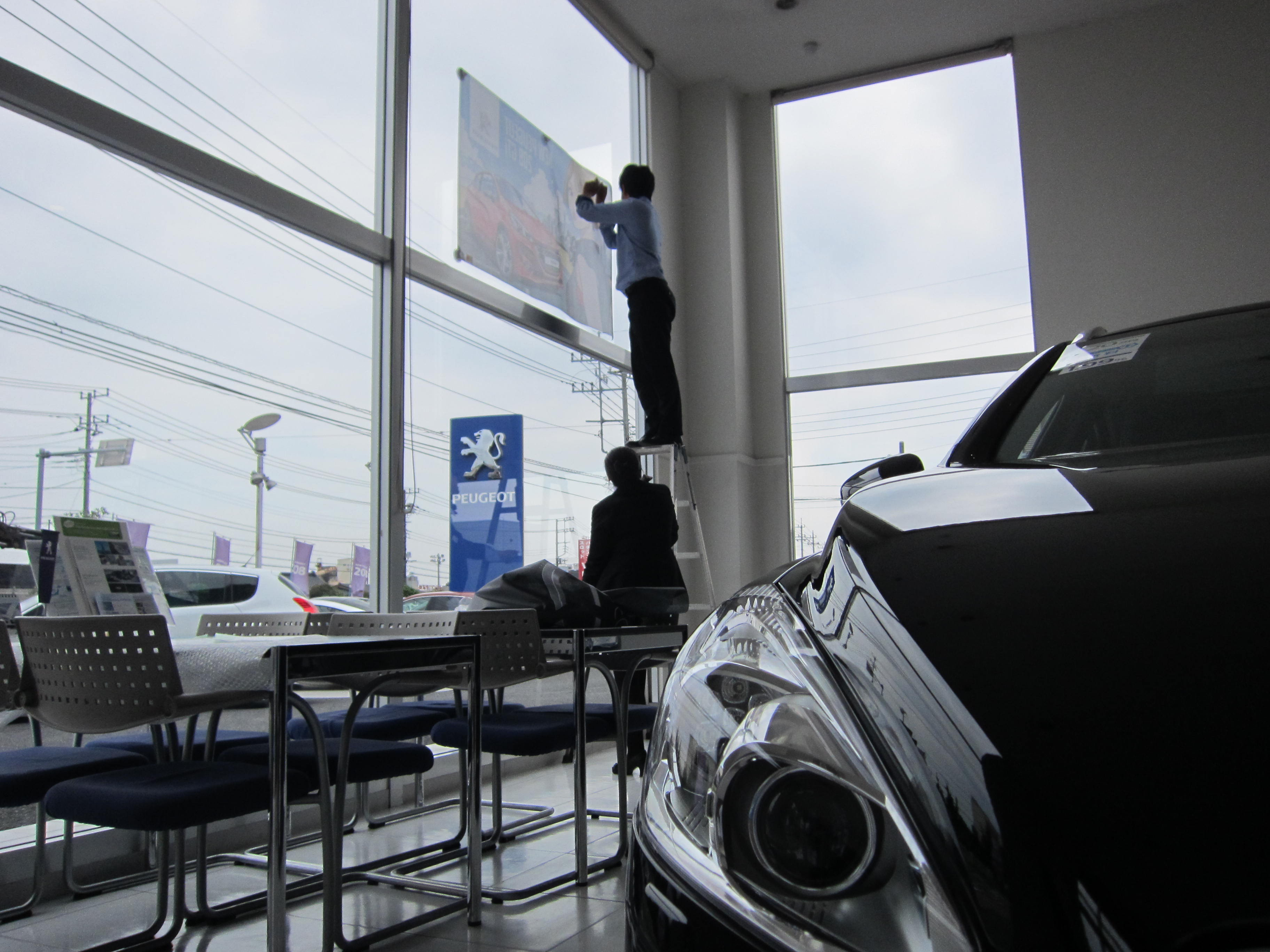 明日は・・・２０８GTI内覧会