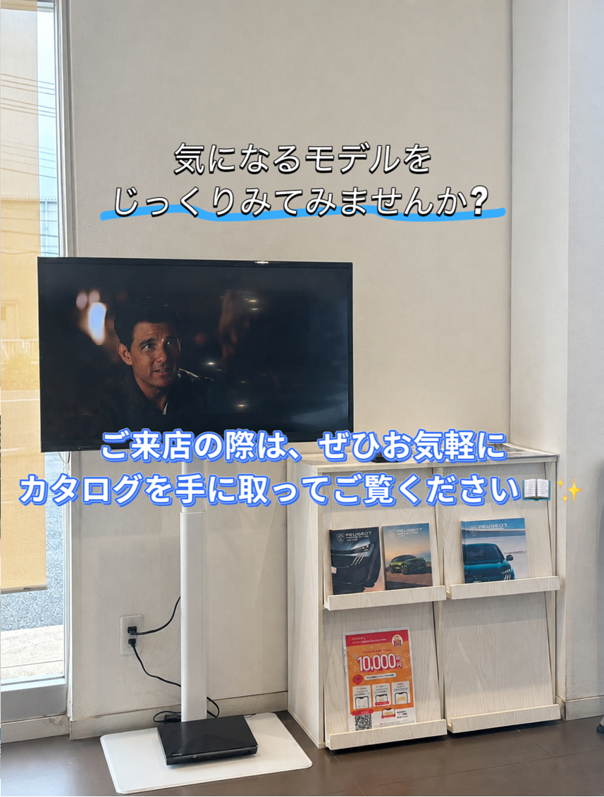 📚✨カタログラックが完成しました！